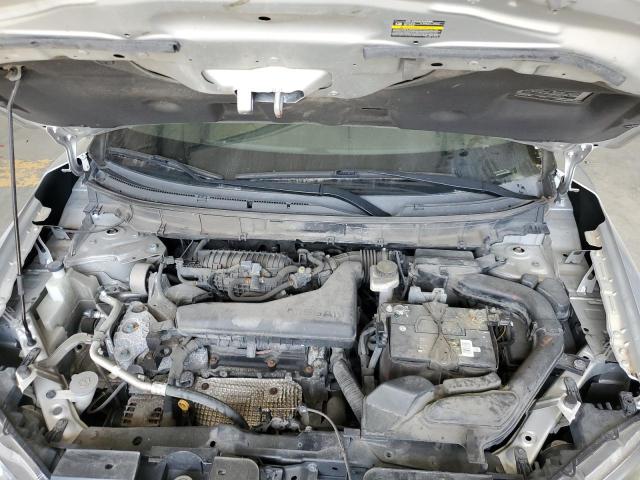 KNMAT2MV3JP559239 - 2018 NISSAN ROGUE S SILVER photo 12