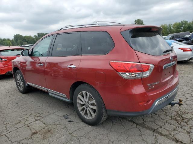 5N1AR2MNXEC704753 - 2014 NISSAN PATHFINDER S Czerwony zdjęcie 2
