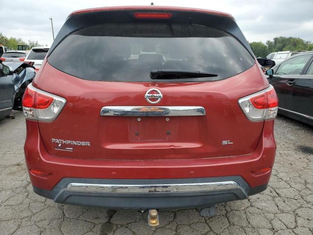 5N1AR2MNXEC704753 - 2014 NISSAN PATHFINDER S Czerwony zdjęcie 6