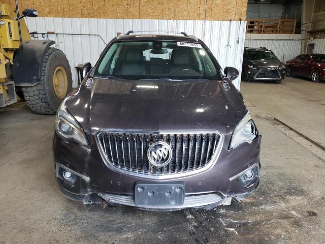 LRBFXESX2HD240800 - 2017 BUICK ENVISION PREMIUM GRAY photo 5