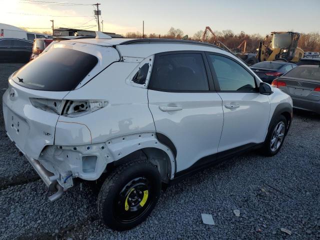 KM8K6CAB7PU040650 - 2023 HYUNDAI KONA SEL WHITE photo 3