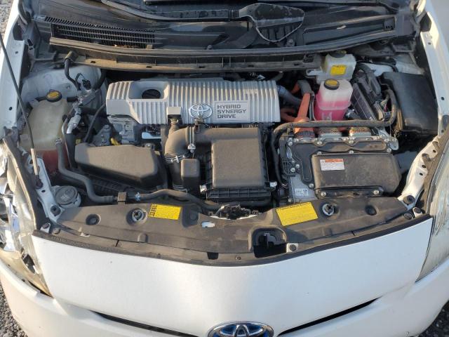 JTDKN3DU8D1727329 - 2013 TOYOTA PRIUS თეთრი ფოტო 11