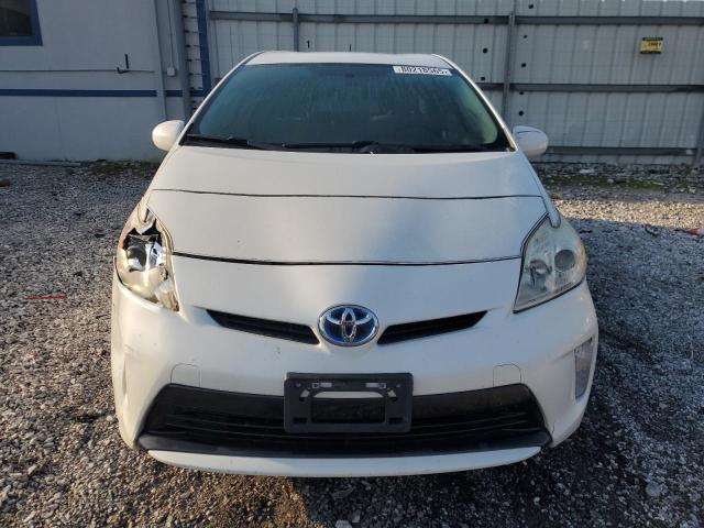 JTDKN3DU8D1727329 - 2013 TOYOTA PRIUS თეთრი ფოტო 5