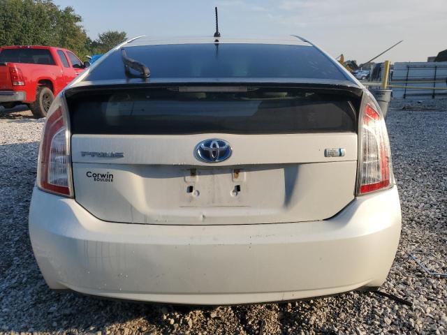 JTDKN3DU8D1727329 - 2013 TOYOTA PRIUS თეთრი ფოტო 6