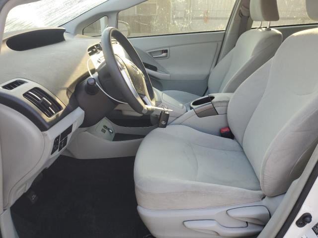 JTDKN3DU8D1727329 - 2013 TOYOTA PRIUS თეთრი ფოტო 7