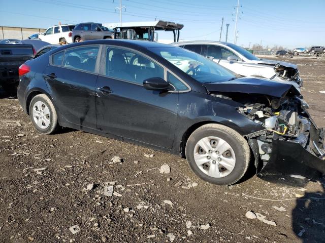 KNAFK4A62F5437134 - 2015 KIA FORTE LX BLACK photo 4