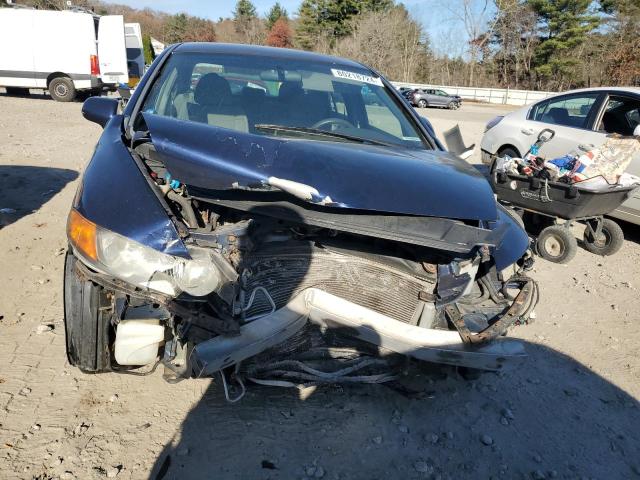 2HGFA16538H510724 - 2008 HONDA CIVIC LX BLUE photo 5