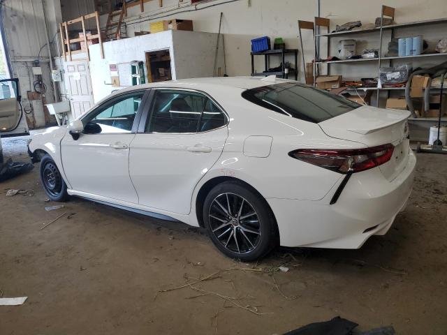 4T1G11BK6NU056231 - 2022 TOYOTA CAMRY SE WHITE photo 2