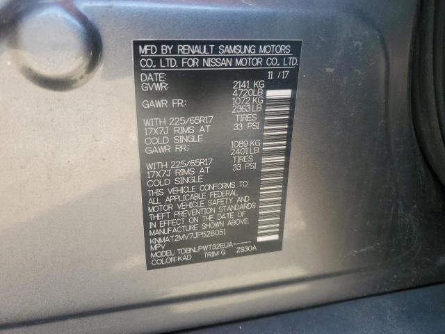 KNMAT2MV7JP526051 - 2018 NISSAN ROGUE S Silber Foto 13