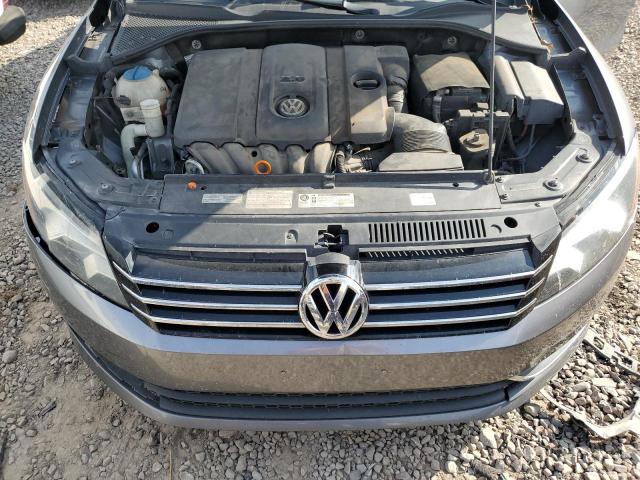 1VWAP7A37DC001231 - 2013 VOLKSWAGEN PASSAT S Gris foto 11