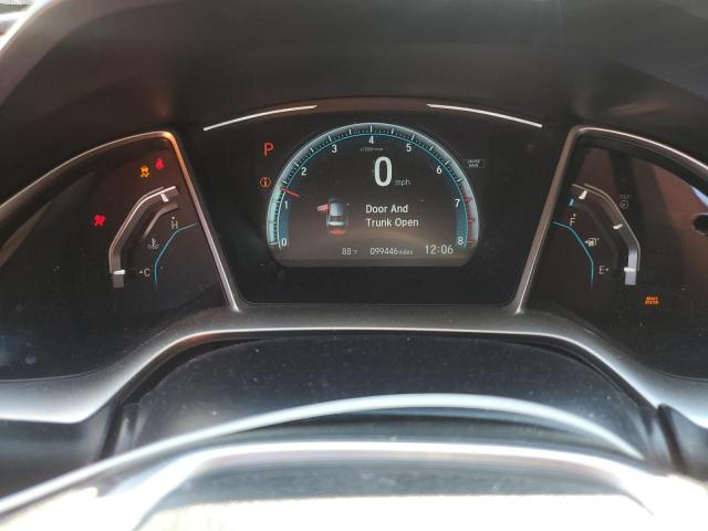 2HGFC2F72HH578207 - 2017 HONDA CIVIC EX BLACK photo 9