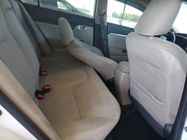 19XFB2F83DE015845 - 2013 HONDA CIVIC EX WHITE photo 10