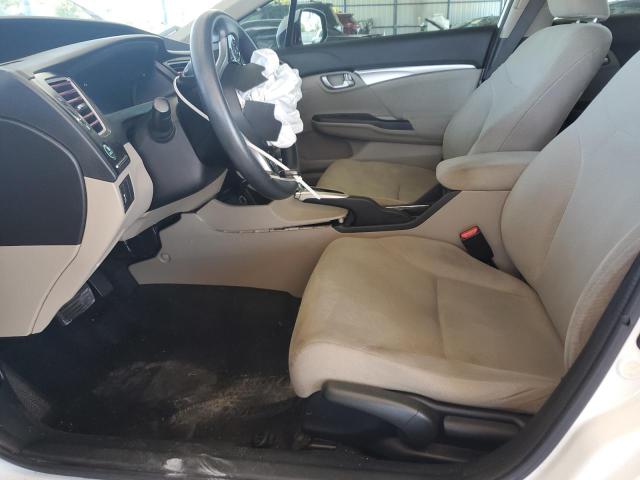 19XFB2F83DE015845 - 2013 HONDA CIVIC EX WHITE photo 7
