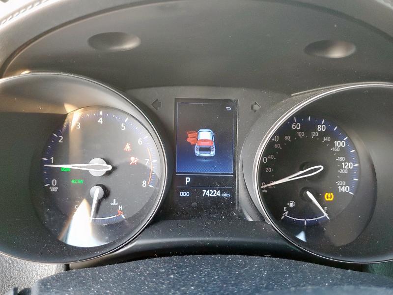 NMTKHMBX2KR090589 - 2019 TOYOTA C-HR XLE Blanco foto 9