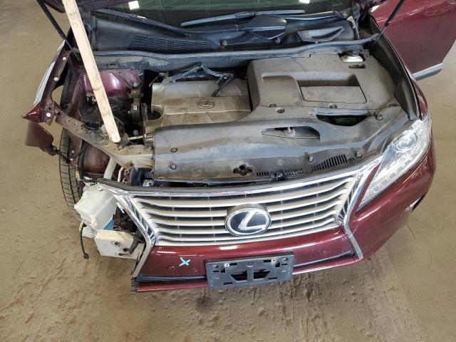 2T2BK1BA2FC322941 - 2015 LEXUS RX 350 BASE 勃艮第红 照片 12