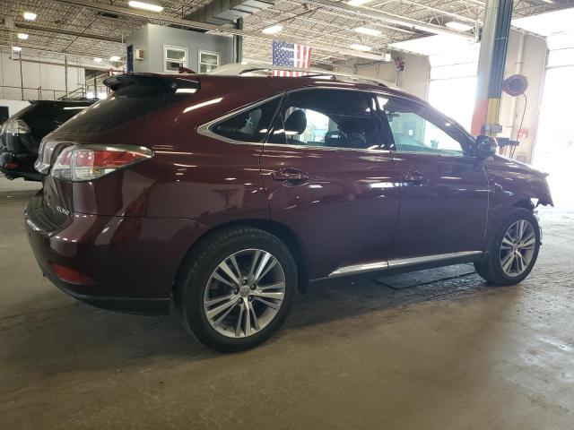 2T2BK1BA2FC322941 - 2015 LEXUS RX 350 BASE 勃艮第红 照片 3