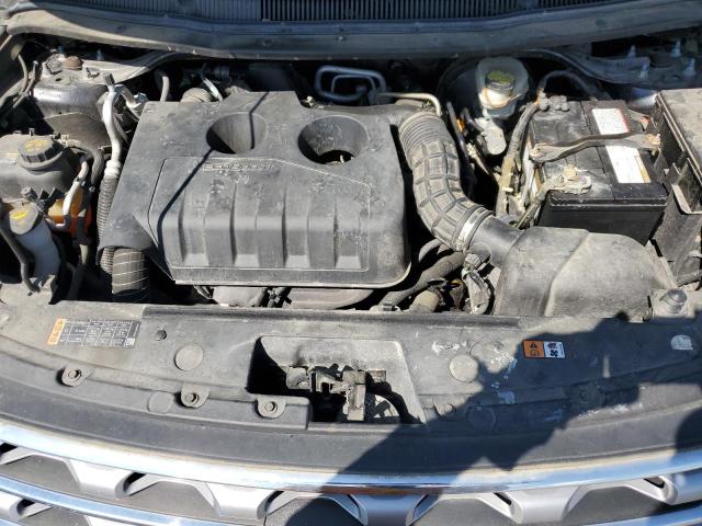 1FM5K7FH1HGC83707 - 2017 FORD EXPLORER LIMITED შავი ფოტო 12