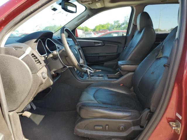 1GNLRGED7AJ210850 - 2010 CHEVROLET TRAVERSE LT BURGUNDY photo 7