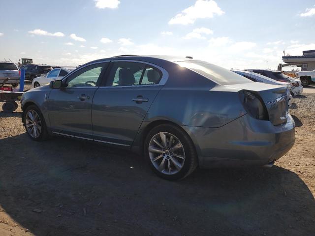 1LNHL9DR1AG608024 - 2010 LINCOLN MKS BLUE photo 2