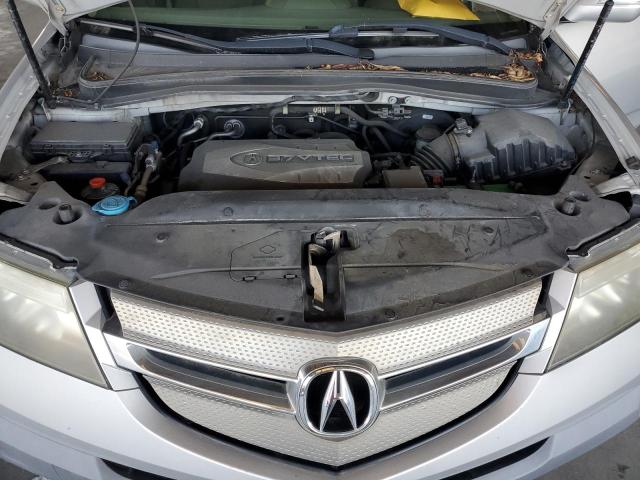 2HNYD284X7H533936 - 2007 ACURA MDX TECHNOLOGY ვერცხლისფერი ფოტო 12