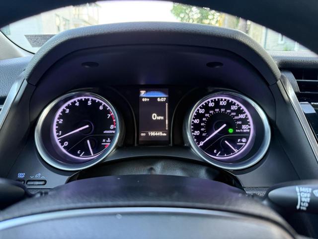 4T1B11HK8KU231866 - 2019 TOYT CAMRY L BLACK photo 8