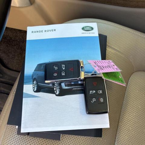 SALGS2SV9KA518093 - 2019 LAND ROVER RANGE ROVE HSE WHITE photo 14