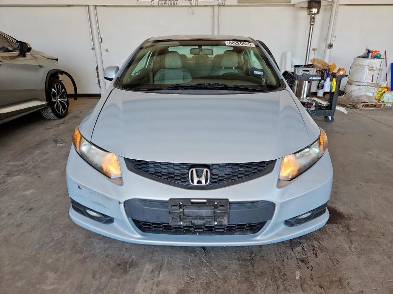 2HGFG3B57CH558316 - 2012 HONDA CIVIC LX Արծաթագույն լուսանկար 5
