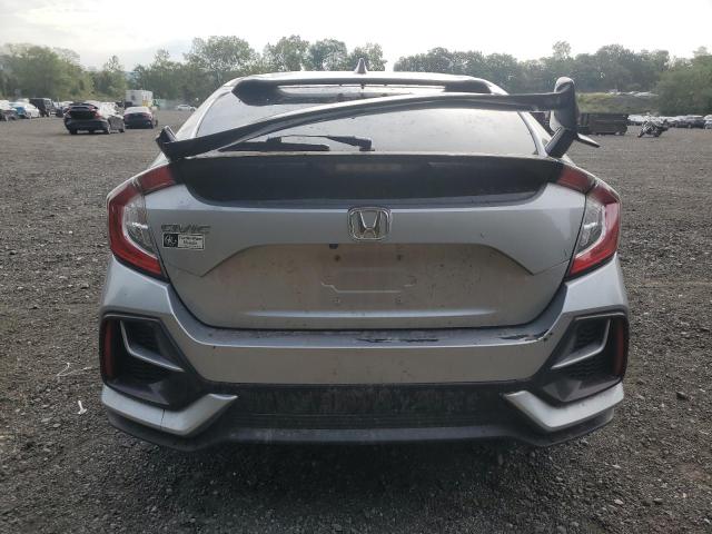 SHHFK7H67MU423637 - 2021 HONDA CIVIC EX SILVER photo 6
