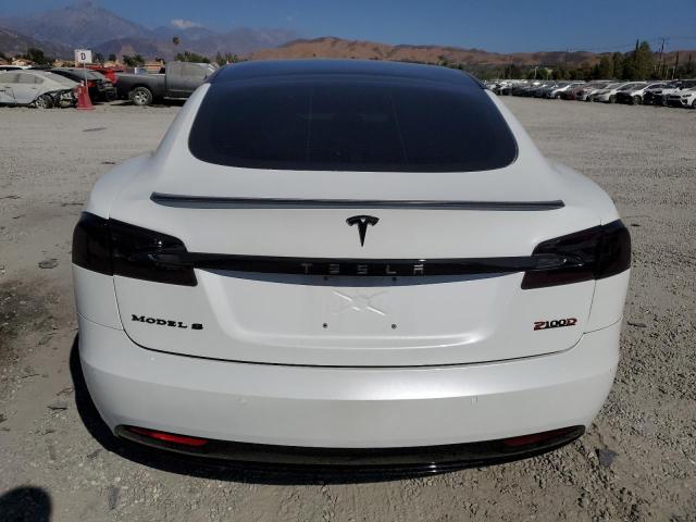 5YJSA1E48JF298016 - 2018 TESLA MODEL S Սպիտակ լուսանկար 6