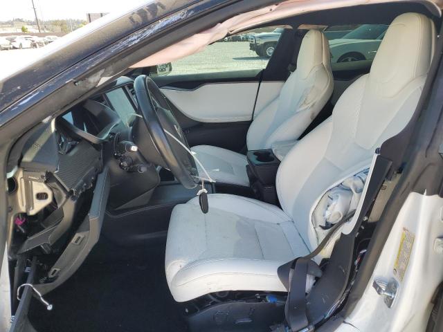 5YJSA1E48JF298016 - 2018 TESLA MODEL S Սպիտակ լուսանկար 7