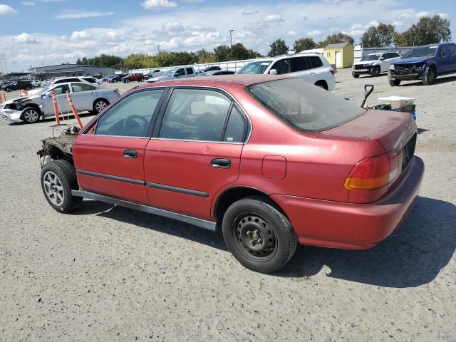 1HGEJ6673WL033397 - 1998 HONDA CIVIC LX Bordo foto 2