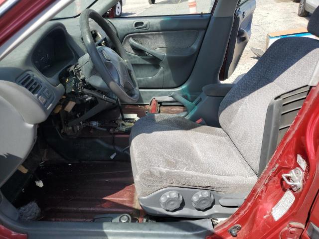 1HGEJ6673WL033397 - 1998 HONDA CIVIC LX Bordo foto 7