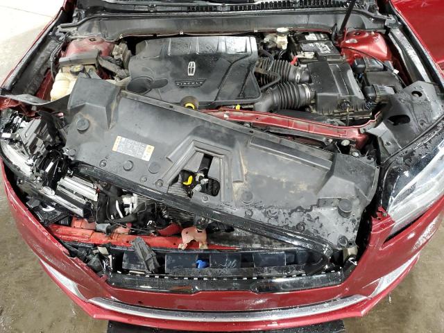 3LN6L5FC6HR635179 - 2017 LINCOLN MKZ RESERVE წითელი ფოტო 11