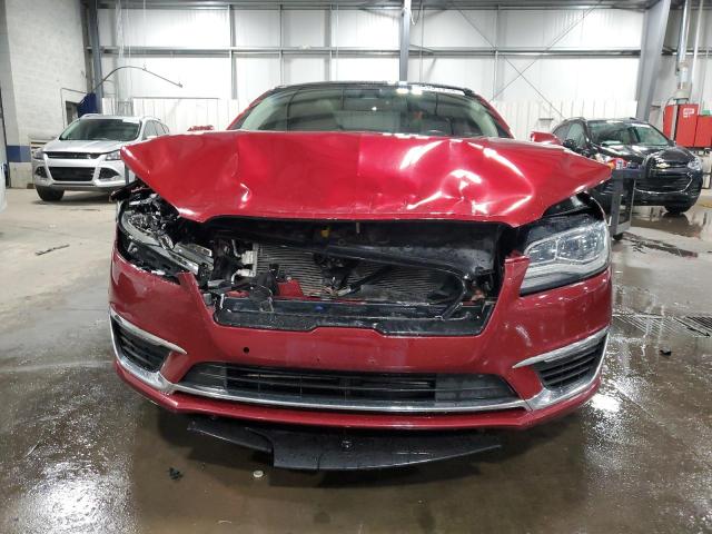 3LN6L5FC6HR635179 - 2017 LINCOLN MKZ RESERVE წითელი ფოტო 5