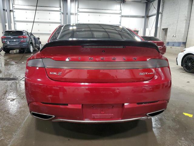 3LN6L5FC6HR635179 - 2017 LINCOLN MKZ RESERVE წითელი ფოტო 6