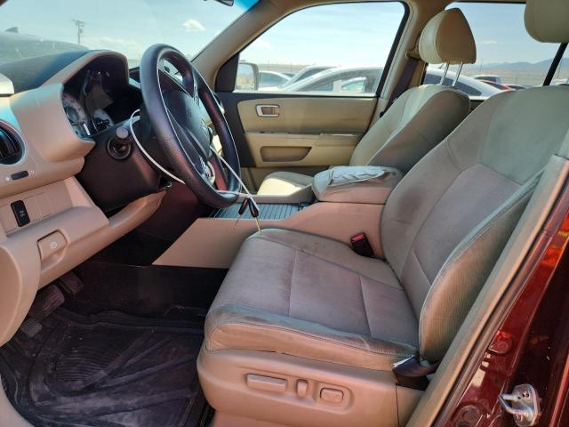 5FNYF48469B032871 - 2009 HONDA PILOT EX 勃艮第红 照片 7