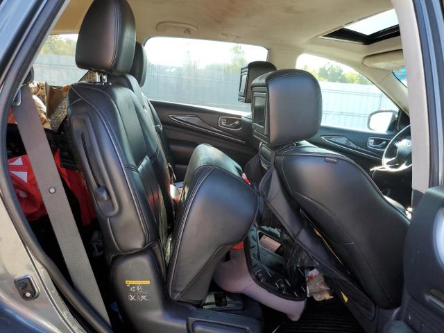 5N1AL0MM5FC521954 - 2015 INFINITI QX60 GRAY photo 10