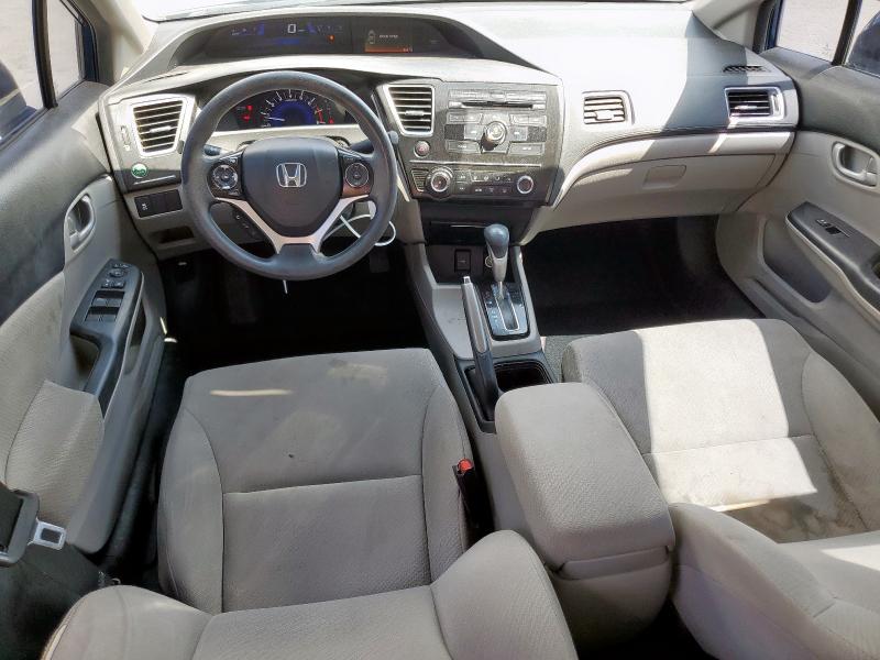 2HGFB2F59DH568818 - 2013 HONDA CIVIC LX BLUE photo 8