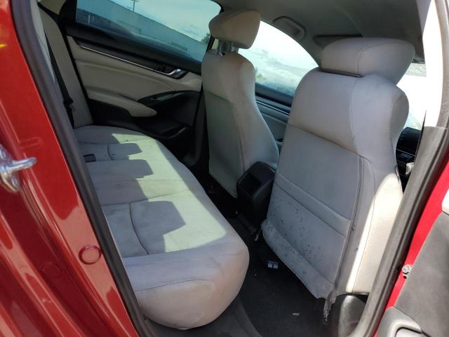 1HGCV1F14JA098466 - 2018 HONDA ACCORD LX Қызыл фото 10