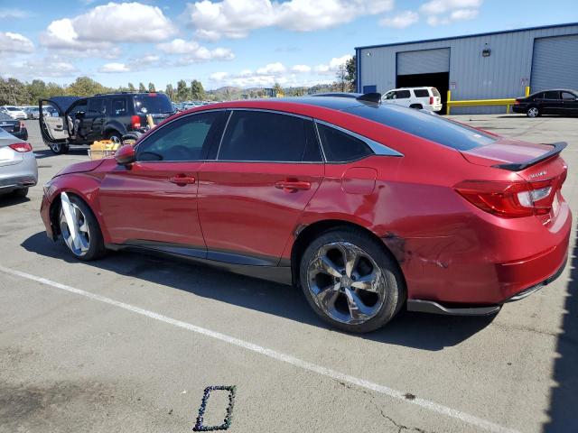 1HGCV1F14JA098466 - 2018 HONDA ACCORD LX Қызыл фото 2