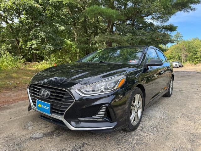 5NPE34AF9JH607641 - 2018 HYUNDAI SONATA SPORT Negro foto 2