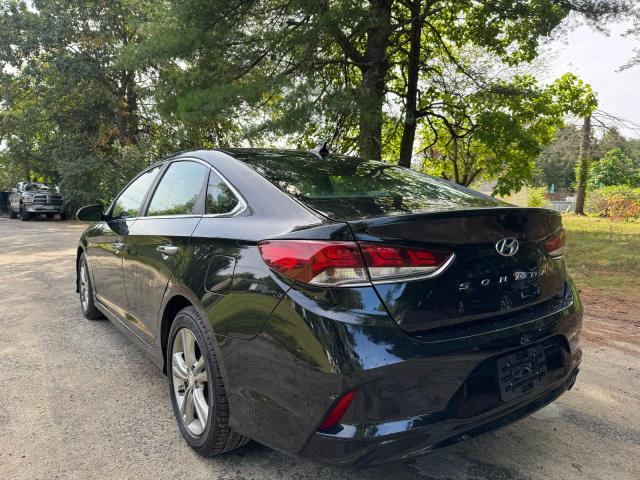 5NPE34AF9JH607641 - 2018 HYUNDAI SONATA SPORT Negro foto 3