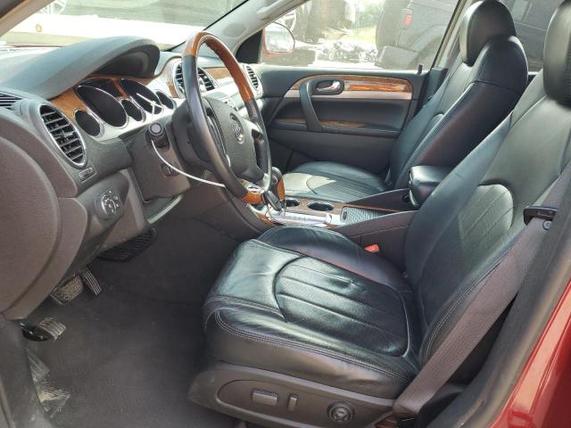 5GAEV23768J108416 - 2008 BUICK ENCLAVE CXL BURGUNDY photo 7