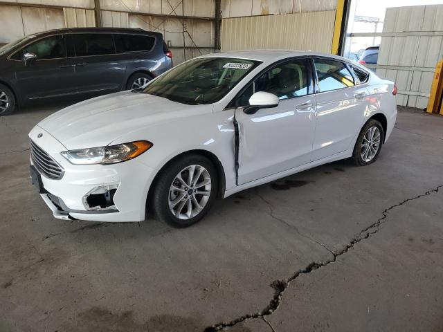 3FA6P0H73LR155787 - 2020 FORD FUSION SE WHITE photo 1