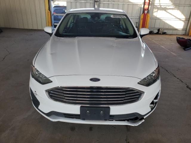 3FA6P0H73LR155787 - 2020 FORD FUSION SE WHITE photo 5