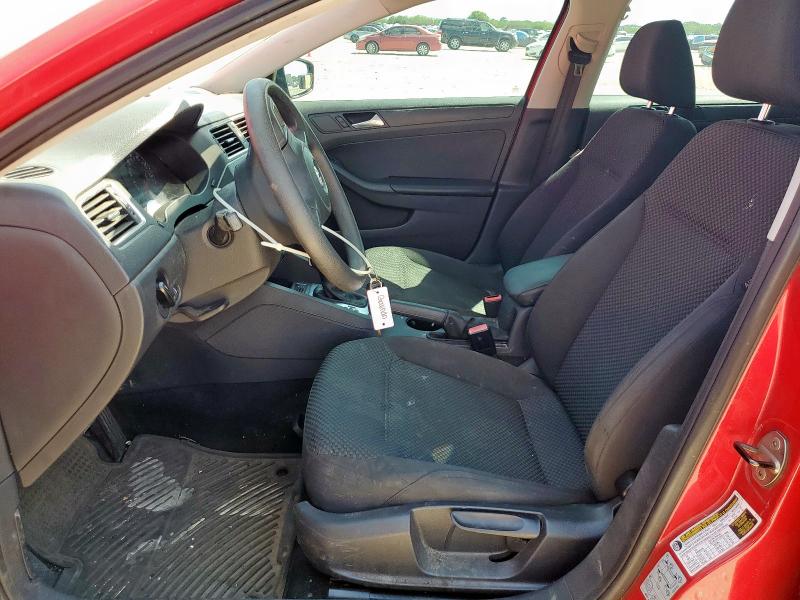 3VW2K7AJ9EM332054 - 2014 VOLKSWAGEN JETTA BASE 红色 照片 7