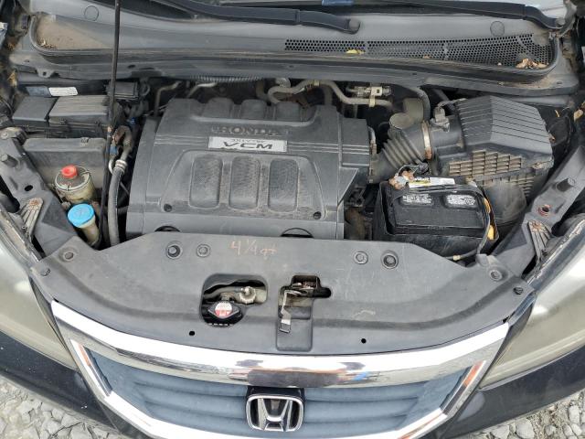 5FNRL38759B016856 - 2009 HONDA ODYSSEY EXL BLACK photo 12