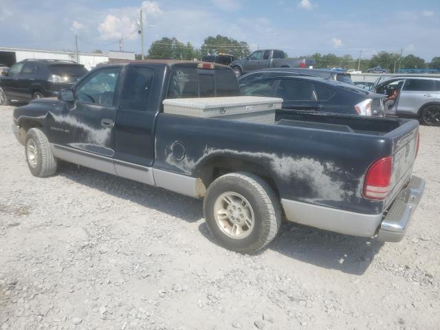 1B7GL22X8XS103094 - 1999 DODGE DAKOTA BLACK photo 2