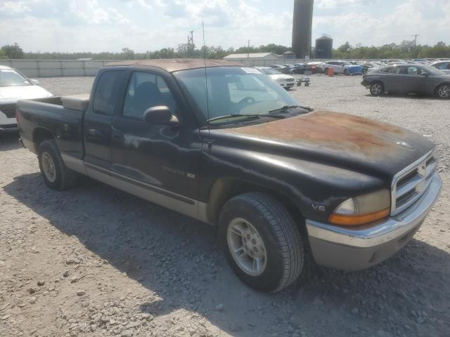 1B7GL22X8XS103094 - 1999 DODGE DAKOTA BLACK photo 4
