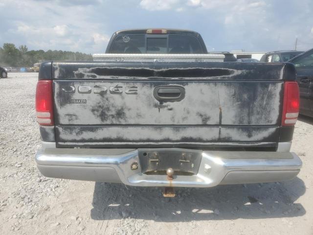 1B7GL22X8XS103094 - 1999 DODGE DAKOTA BLACK photo 6